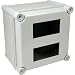 Red Lion ENC5 NEMA 4X/IP65 Rugged Polycarbonate Enclosure for Two PAX 1/8 DIN Meters