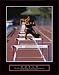 Goals - Runner Jumping Hurdles by Unknown. Size 17.18 inches width by 20.79 inches he...