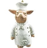 Gourmet Chef Pig Piggy Ceiling Fan Pull or Light Pull
