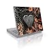 Laptop Skin - Black Lace Flower