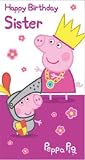 Peppa Pig Sister Birthday Card