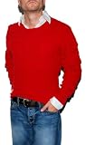 Polo Ralph Lauren Mens Cashmere Cable Sweater Red Large