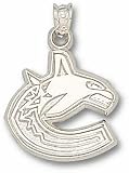 Logoart Vancouver Canucks Sterling Silver Pendant