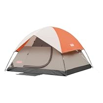 Coleman SunDome Three to Four-Person 9-Foot by 7-Foot Dome Tent (Blue/White)