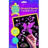 Scratch Art Magic Princess Pink Glitter Board