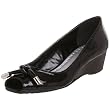 BCBGirls Women's Onta Peep Toe Wedge