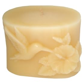 Sculpted Humming bird Decorative Hand-made Unscented Candle Lamp - 5