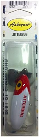 Jitterbug Topwater Bass Fishing Lure - Excellent for Night Fishing