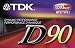 Electronics : TDK D-ZM90 7 Normal Bias Audio Tapes (90 min, 50-Pack)