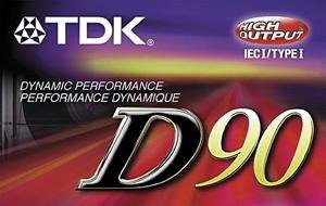 TDK D-ZM90 7 Normal Bias Audio Tapes (90 min, 50-Pack)