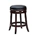Boraam Backless Counter Height Stool, 24-Inch, Cherry