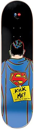 Almost Rodney Mullen Resin 7 Superman Black Skateboard Deck - 8" x 31.9"