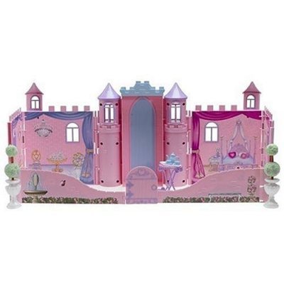 Childrens Toyshop  Toys : Barbie Princess Mini Castle