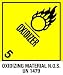 Warning Oxidizer - Oxidizing Material D51