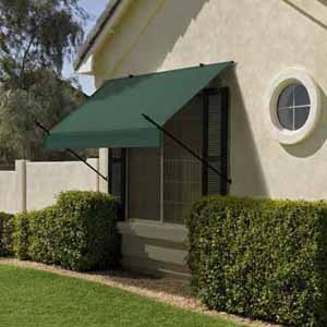 Sunsational 3020762 8 ft. Designer Awning - Forest Green