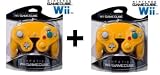 Two GameCube / Wii Compatible Controllers [Orange]