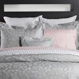 Jacquard Blend Shams, Standard, Sable