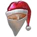 1.25" Christmas Santa Tac Pin, Vintage 1980'S Jonette Jewelry