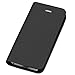 iPhone SE Stand Case, GreatShield SHIFT LX Leather Wallet Flip Case with Kickstand & Credit Card Slot for Apple iPhone SE / 5S / 5 (Black)