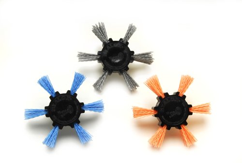Dico 50-4 Flap Nyalox Flap Kit 4-inch Assorted Nyalox Flap Brushes, 3-Piece