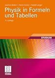 Physik in Formeln und Tabellen - Joachim Berber, Heinz Kacher, Rudolf Langer