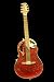 Roundback Acoustic Guitar Pin - Red
