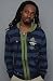 LRG The Ground Level Zip Up Hoody in Navy hood ,Sweatshirts for Men