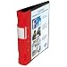 Wedo 05818002 Ordner Ergogrip A4 4 Ringe 55mm rot, Kunststoff