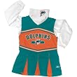 Toddler Miami Dolphins Poly Cheerleading Jumper
