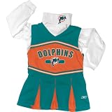 Toddler Miami Dolphins Poly Cheerleading Jumper