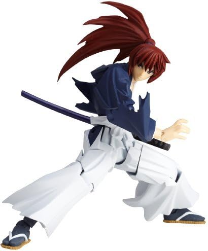 Rurouni Kenshin Revoltech Super Poseable Action Figure #110 Himura Battohsai by Rurouni Kenshin