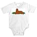 Onesie with dog, setter, irish, canine