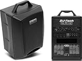 DJ Tech VISA80LIGHT 80 Watt Wireless PA System MP3 Player USB 5 Ch Mixer