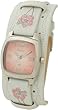 Kahuna Kus-0033L Ladies White Leather Cuff Watch