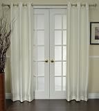 Residence Antique 2-Pack Satin Grommet Panel, Linen