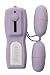 Topco Sales Playtoys Double Love Bullet, Lavender