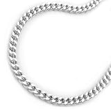 bijoux Chaîne argent 925 gourmette 50cm-50