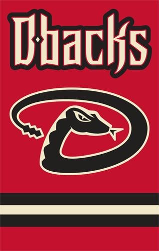 MLB Arizona Diamondbacks Applique Banner Flag