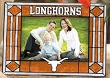 Texas Longhorns Art-Glass Horizontal Picture Frame