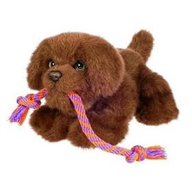 Fur Real Friends Tugging Pup Brown Lab by Hasbro