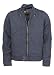 NYC Specials Winter Jacke gestreift, navy blau/sky