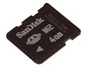 SANDISK SPEICHERKARTE 4GB M2 MEMORY STICK MICRO FÜR SONYERICSSON SONY ERICSSON W880i W880 K800i K800 Z610i Z610 M600i M600 Z530i Z530 Z550i Z550 Z710 Z710i W300i W300 w710i w710