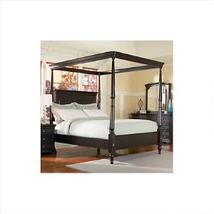 Sahara Post Bed in Cappuccino Size: Eastern King