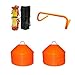 Coach’s Kit – (8) 6 Inch Hurdles, 2 Agility Ladders, 100 Cones, 2 Holders