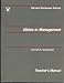 Search : Ethics in Management, Teacher's Manual (Harvard Business School)