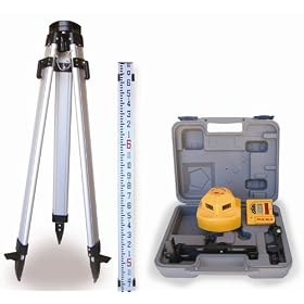 PLS Laser PLS-60537 PLS360 Laser Level Kit, Yellow