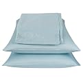 Fieldcrest® Luxury 500-Thread-Count Embroidered Sheet Set - Cool Sky
