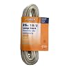 Coleman Cable 9430-89-21 16/2 25-Foot Lamp Cord, Silver