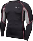 Tesla Men's Cool Mesh Compression Baselayer Long Sleeve T Shirts R19