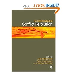 The SAGE Handbook of Conflict Resolution